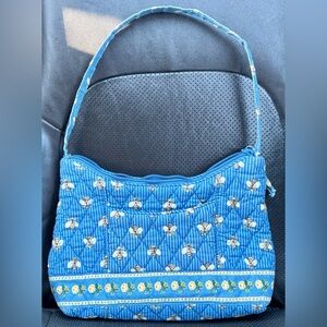 Vera Bradley RETIRED Bee Pattern Quilted Shoulder Bag